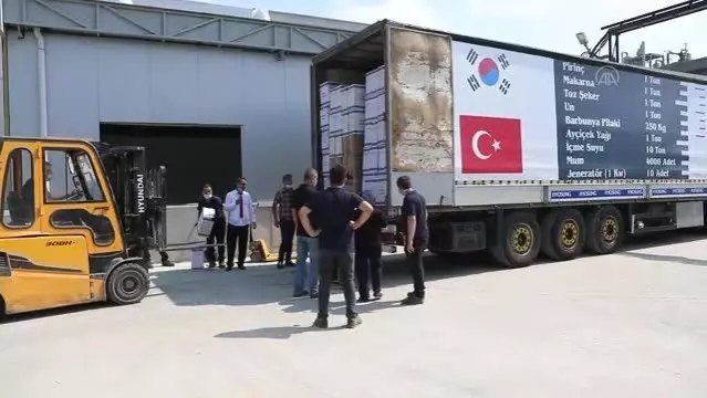 Guney Kore Sermayeli Fabrikadan Marmaris Ve Kastamonu Ya 2 Tir Yardim Gonderildi Son Dakika