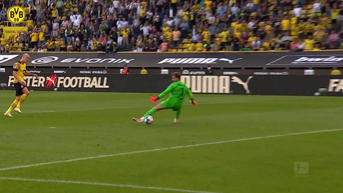 Haaland\'ın Muhteşem Eintracht Frankfurt Performansı