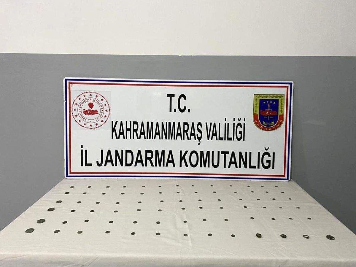 Son dakika haber... Kahramanmaraş\'ta tarihi eser operasyonu