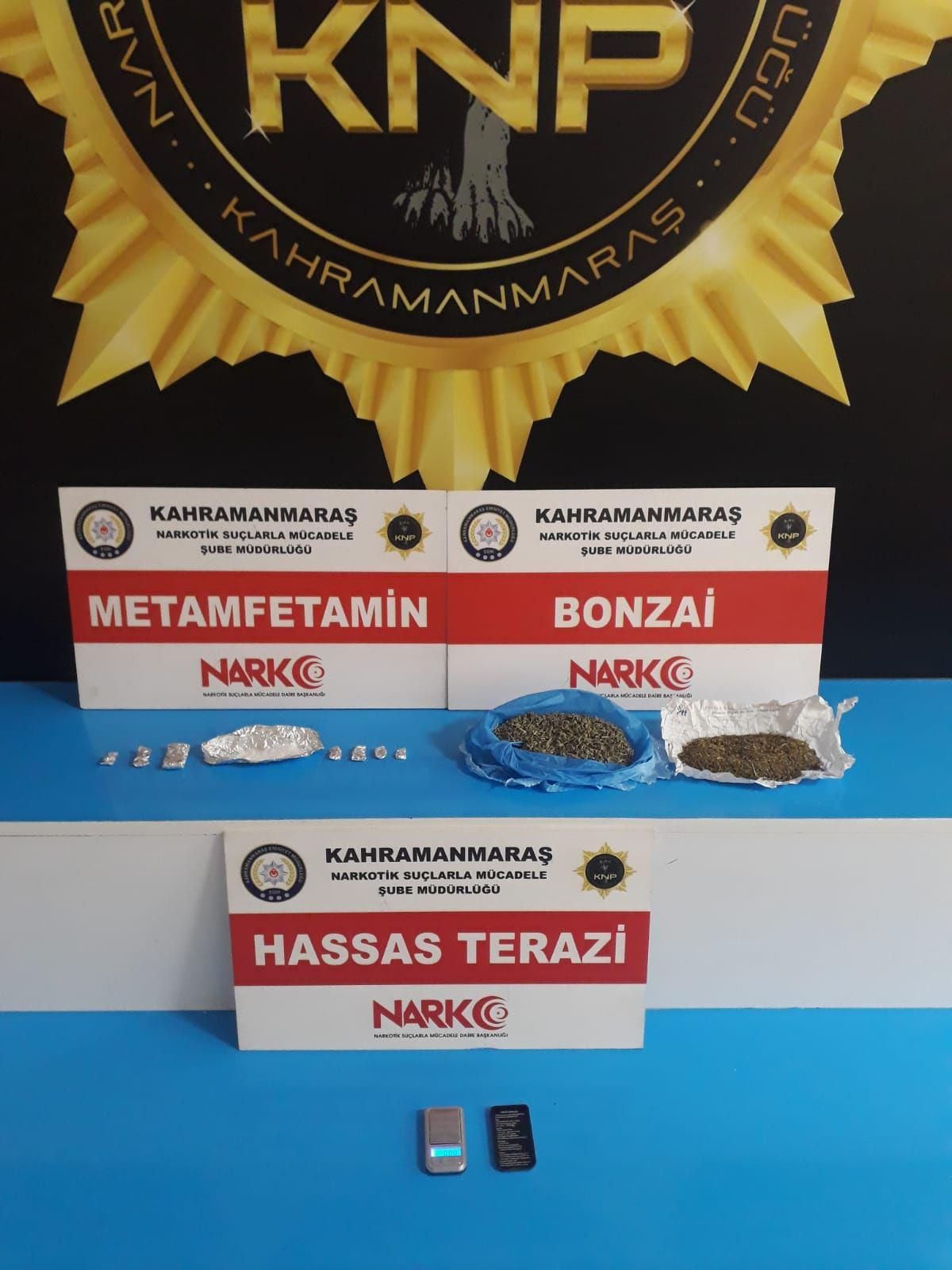 Son dakika haberleri... Kahramanmaraş\'ta uyuşturucu operasyonlarında 4 şüpheli tutuklandı