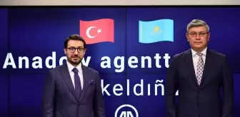 Kazakistan'ın Ankara Büyükelçisi Saparbekuli AA'yı ziyaret etti