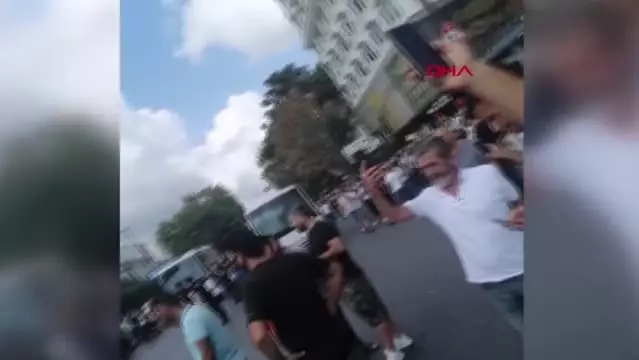 NAKLİYECİLER ORDU CADDESİ'NİN TRAFİĞE KAPATILMASINI PROTESTO ETTİ