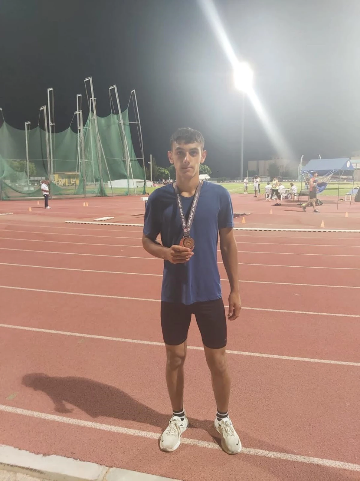 Nevşehir Belediyesi sporcusu Ramazan Yolalan U16 Türkiye Şampiyonası Cirit Atmada Türkiye 3.\'sü oldu