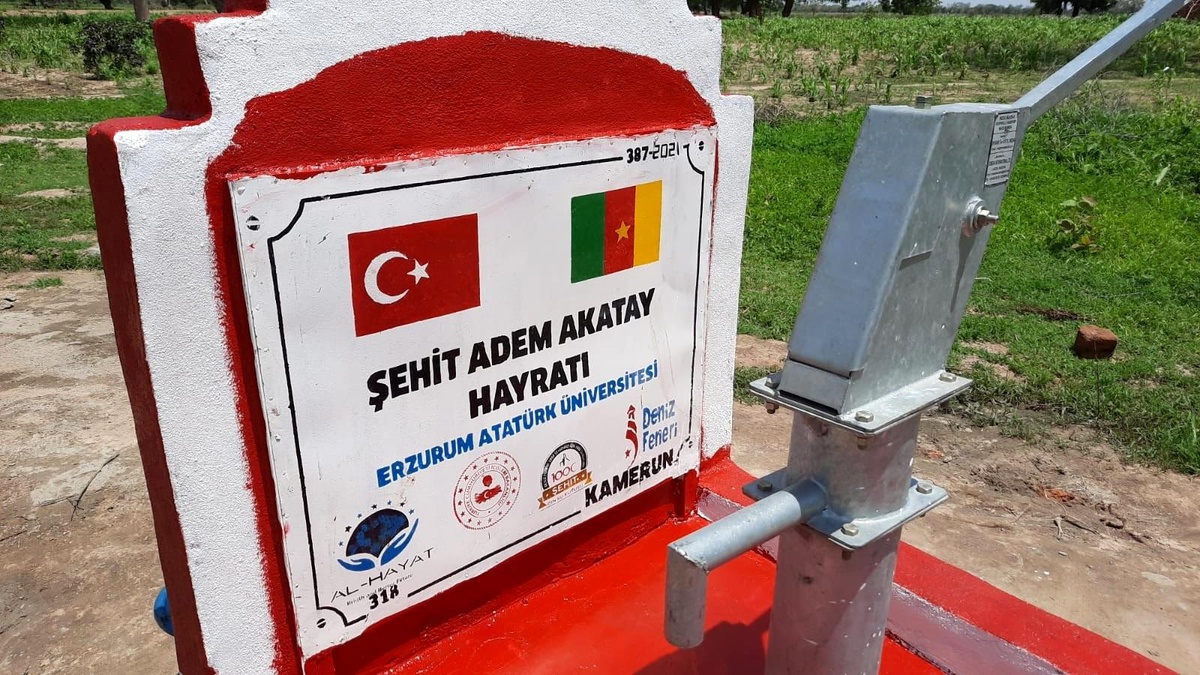 Son dakika haberleri: Şehit Adem Akatay\'ın adı Kamerun\'da yaşatılacak