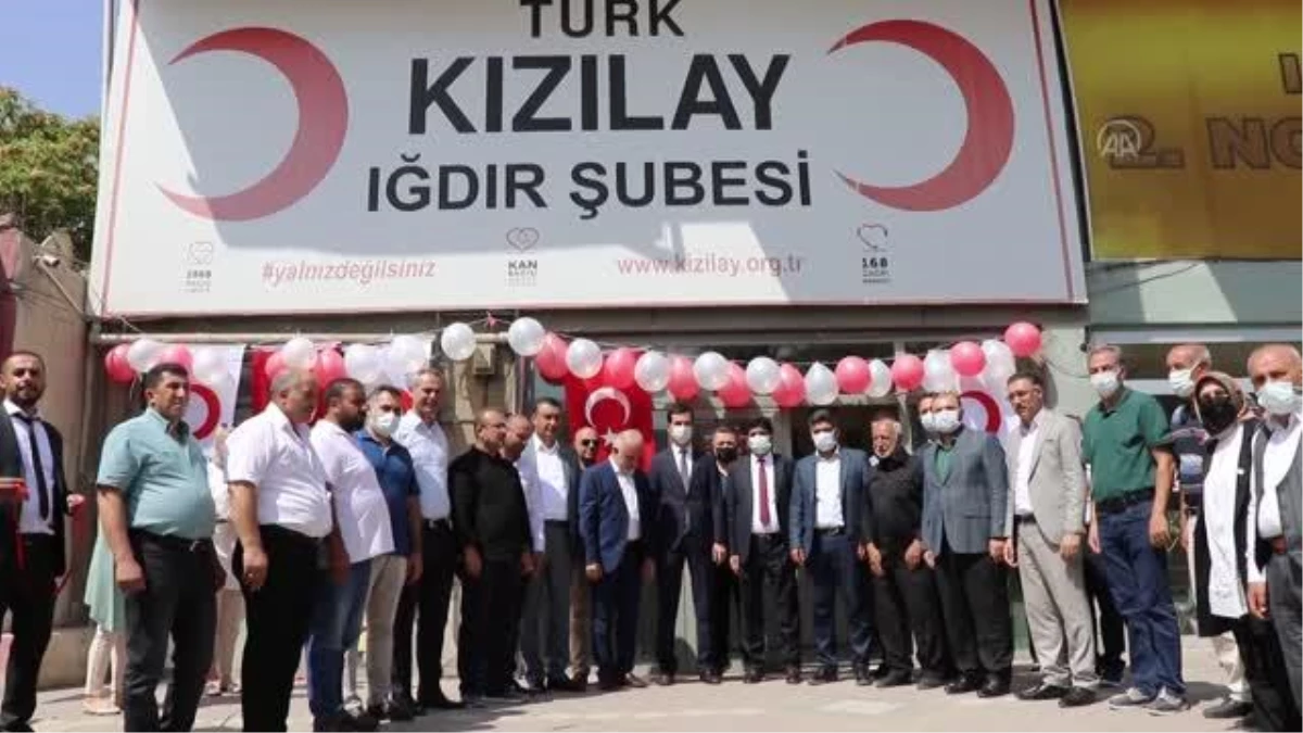 Türk Kızılay Genel Başkanı Kerem Kınık, kuruluşun Iğdır Şubesi\'nin açılışına katıldı