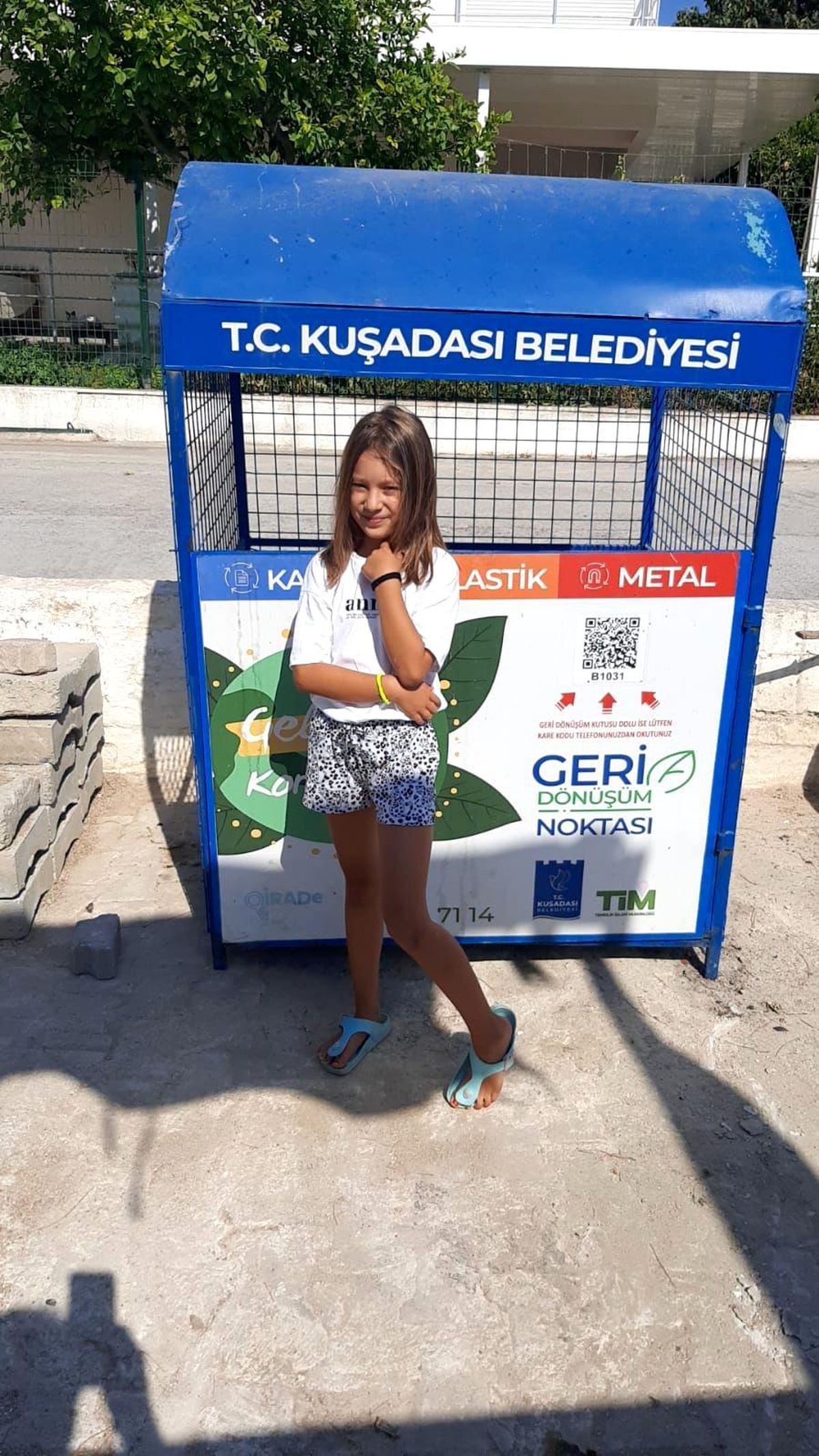 Başkan Günel, çevre dostu minik Larin\'in isteğini yerine getirdi