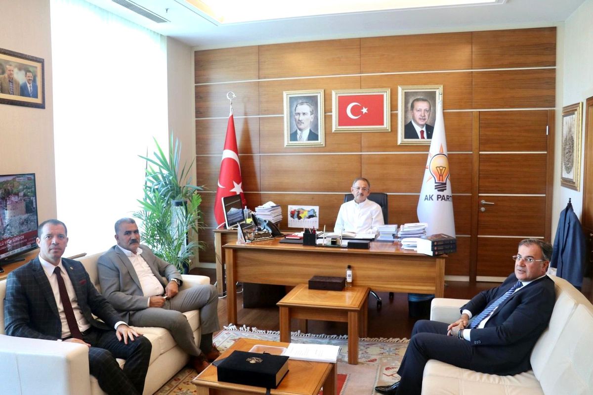 Başkan Özdoğan\'ın Ankara temasları