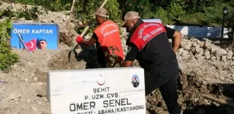 Son dakika yerel: Bozkurt'ta toprak altında kalan şehitlik, yeniden gün yüzüne çıkarıldı