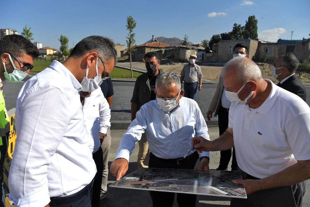 Kayseri\'de Hulusi Akar Bulvarı\'na yeni alternatif yol ekleniyor