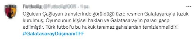 Galatasaray Başkanı Burak Elmas'ın açıklamaları sonrası ortalık yangın yerine döndü! Taraftarın, TFF'ye tepkisi çok büyük