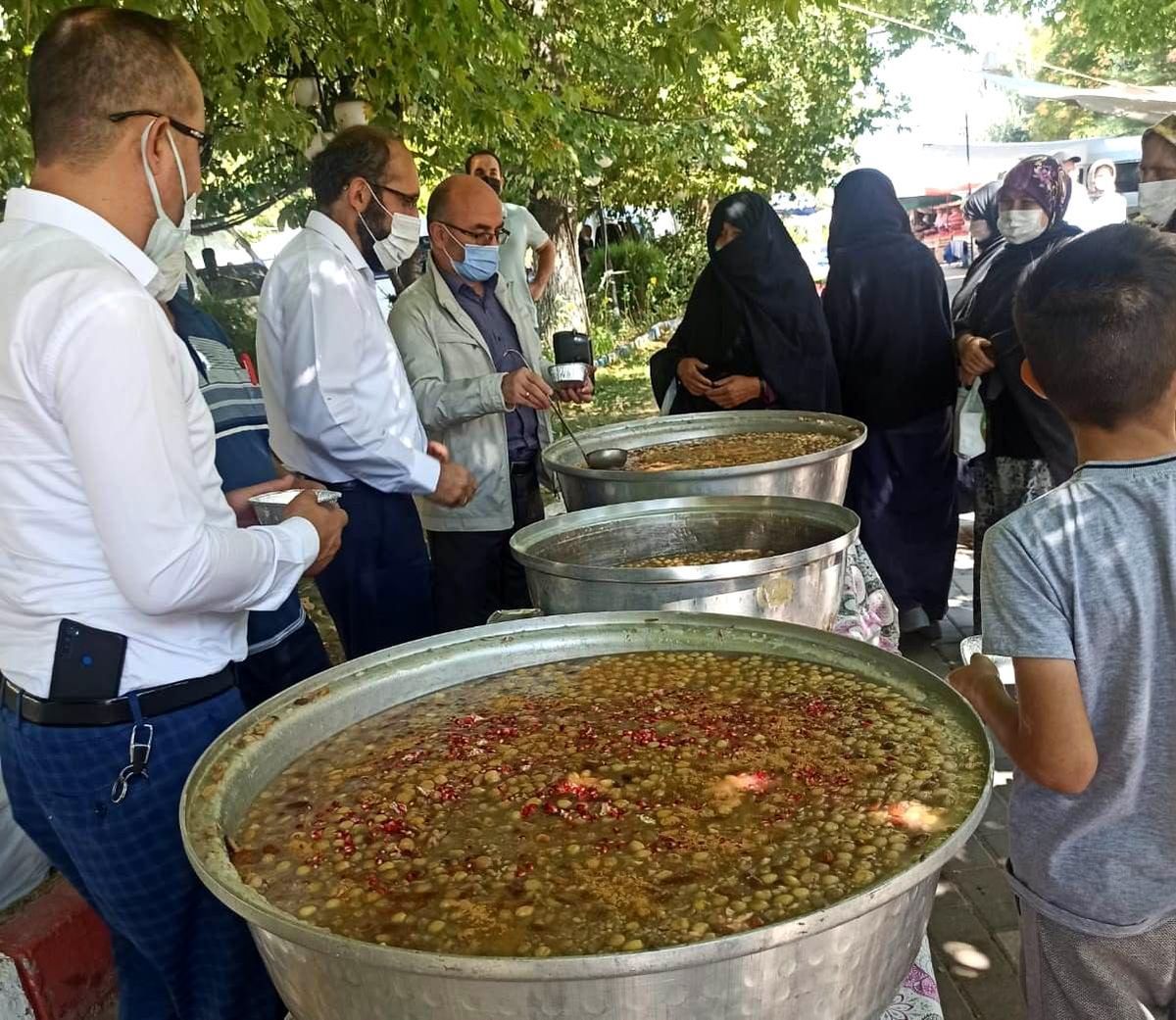 Hisarcık Dereköy\'de aşure etkinliği