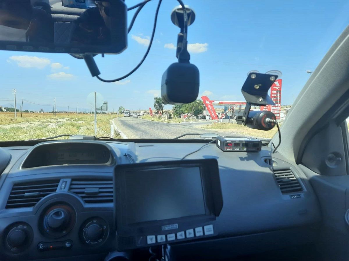 Korkuteli\'de jandarmadan trafik denetimi
