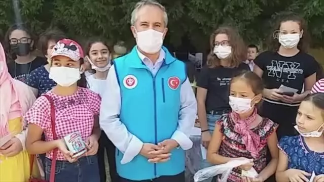 Son dakika haberi... Kur'an kursu öğrencileri harçlıklarını selden zarar görenlere gönderdi