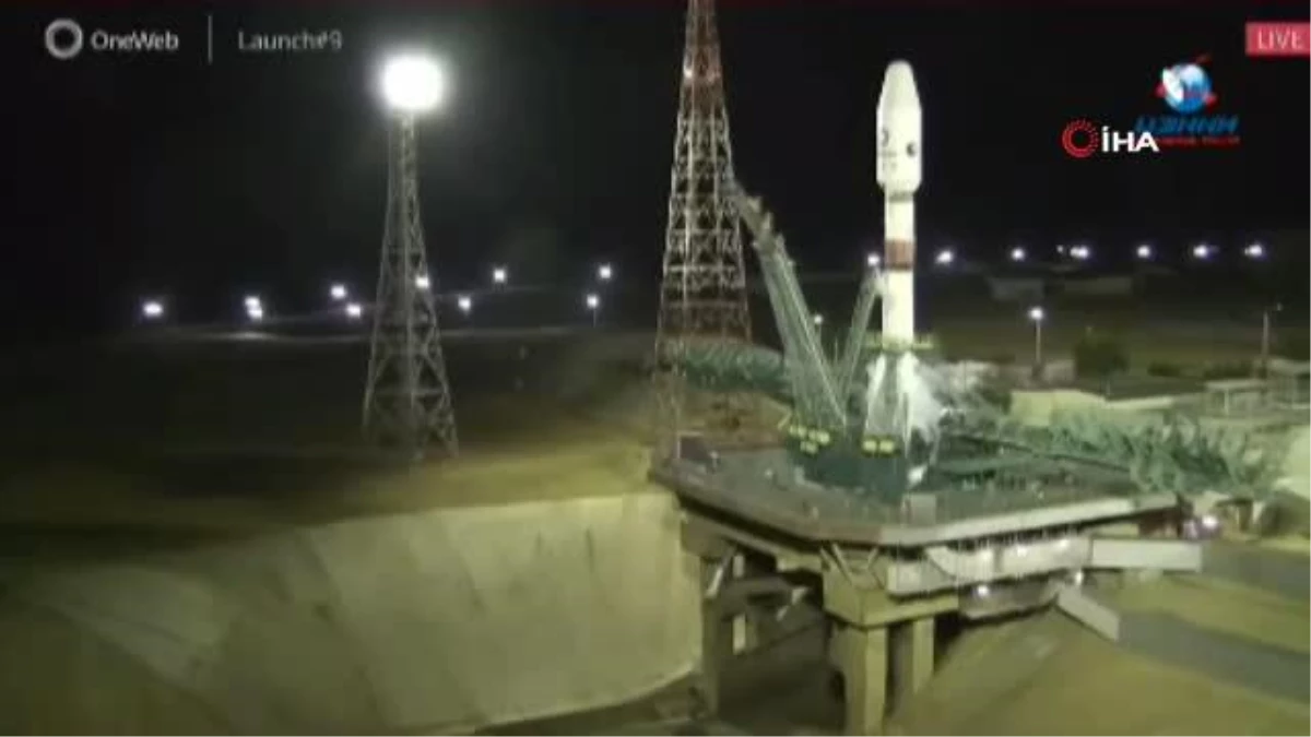 Son dakika haber! OneWeb\'e ait uyduların fırlatılma işlemi ateşlemeye 40 saniye kala iptal edildi