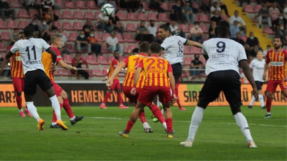 Süper Lig\'in 2. haftasında Kayserispor, sahasında Adana Demirspor\'la 1-1 berabere kaldı