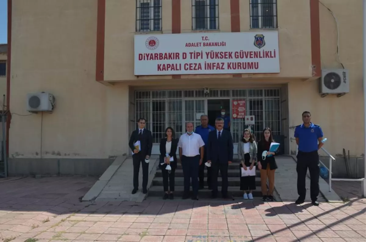 TİHEK heyeti Diyarbakır D Tipi Yüksek Güvenlikli Kapalı Ceza İnfaz Kurumunda inceleme yaptı