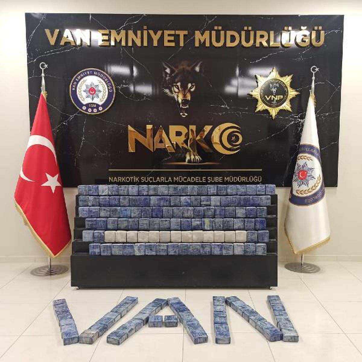 Van\'da evde 81 kilo eroin ele geçirildi