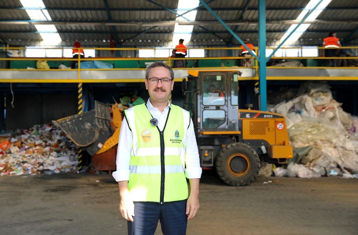 Başakşehir\'e yeni bir geri dönüşüm tesisi