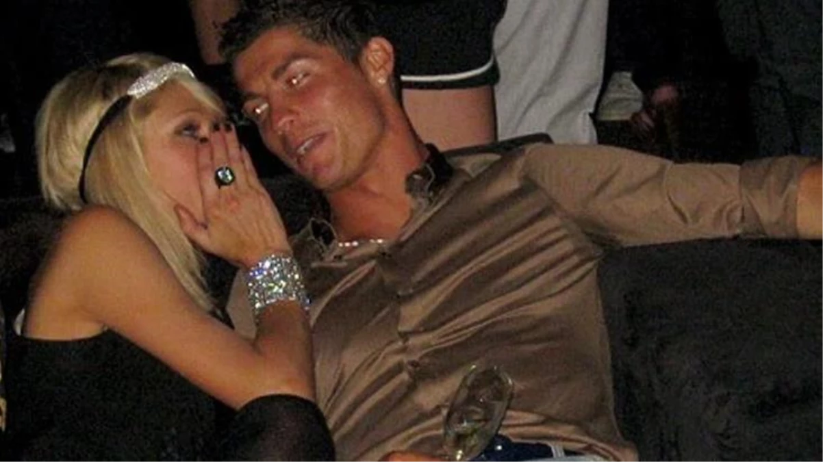 Cristiano Ronaldo\'nun eski sevgilisi Paris Hilton\'un üstsüz paylaşımı dikkat çekti