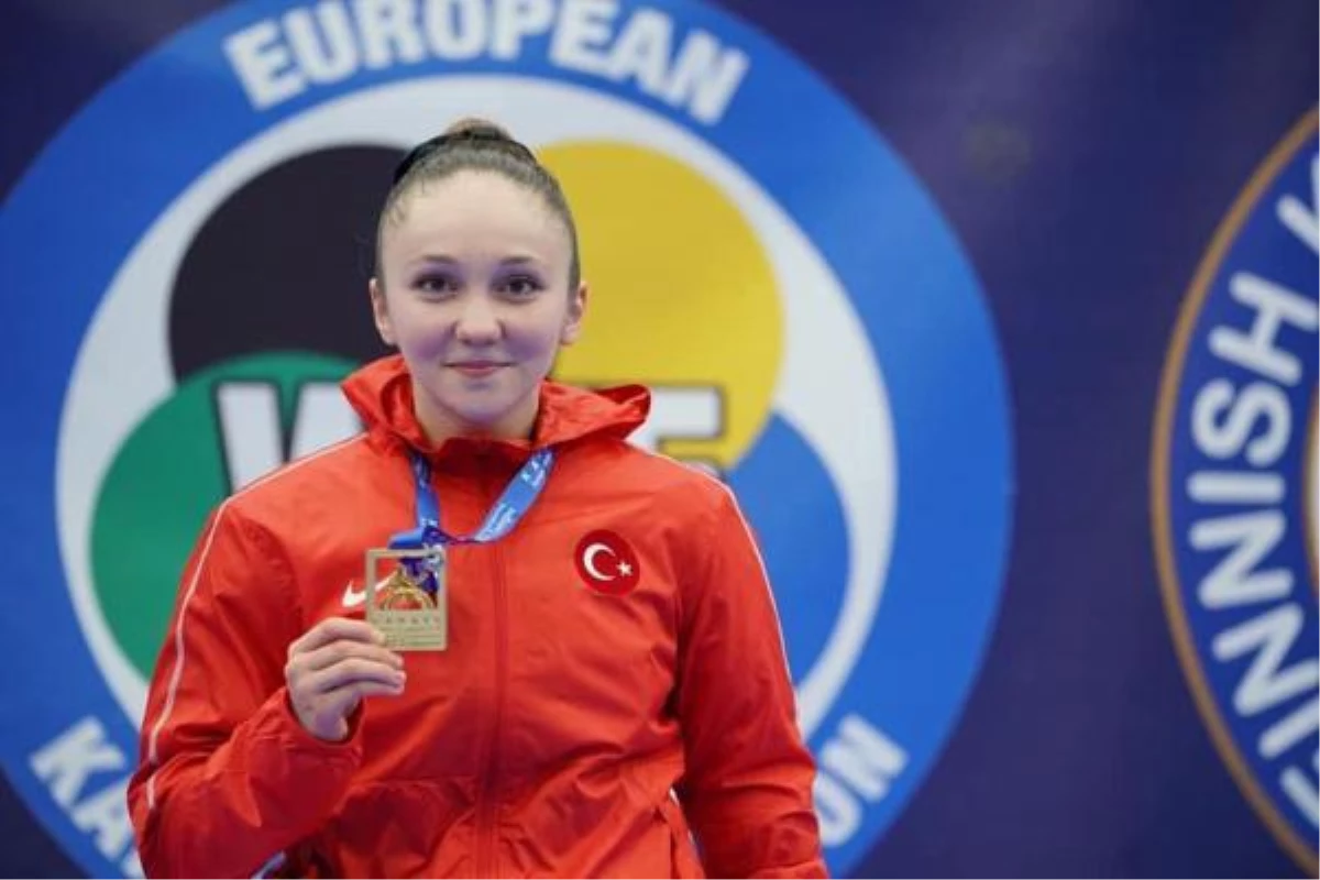 Denizlili karateci Damla Su, Avrupa şampiyonu oldu