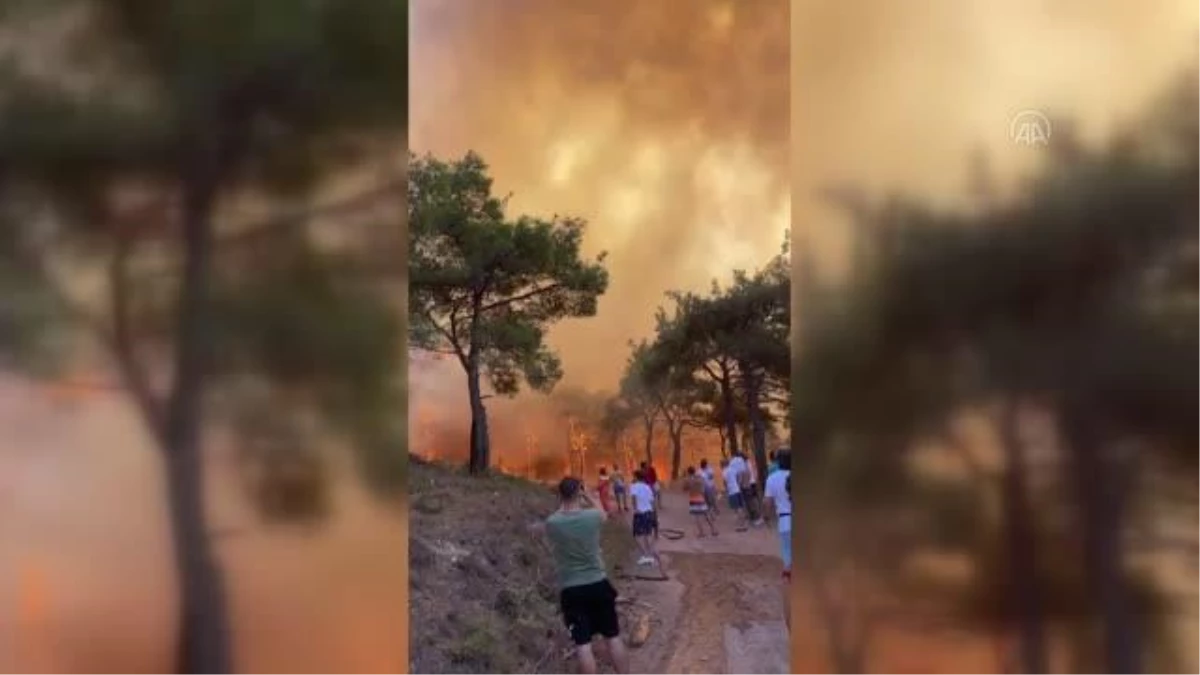 Son dakika haber | Heybeliada\'da orman yangını çıktı (12) - Arazözler ile itfaiye araçları adaya gönderiliyor