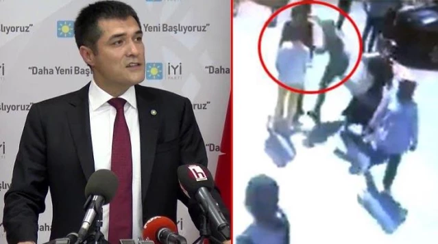 İYİ Parti İstanbul İl Başkanı Buğra Kavuncu'ya yumruk atan kişi yakalandı
