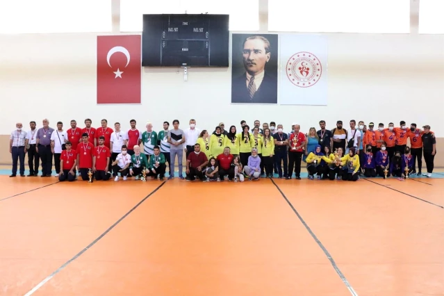 Karaman'da Goalball Yükselme Müsabakaları sona erdi