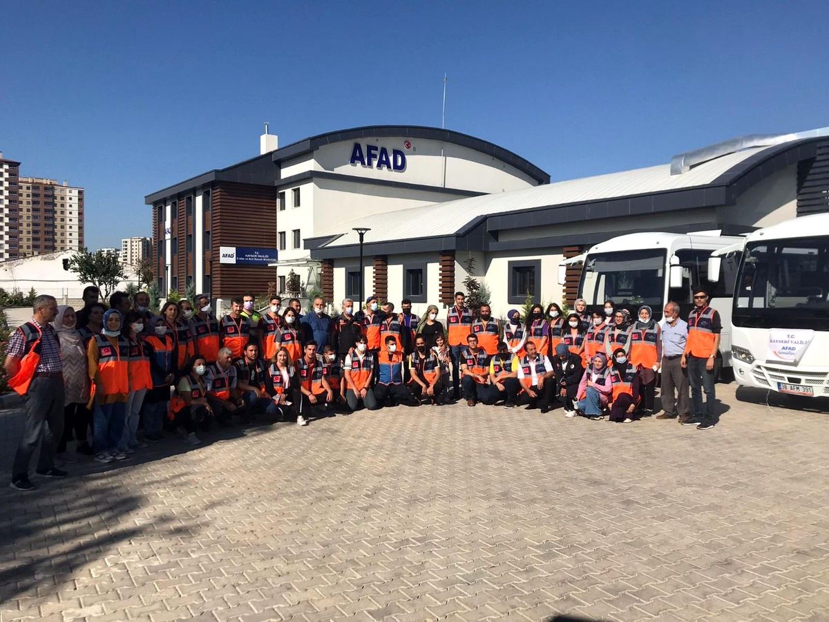 Kayseri AFAD\'dan Kastamonu\'ya destek
