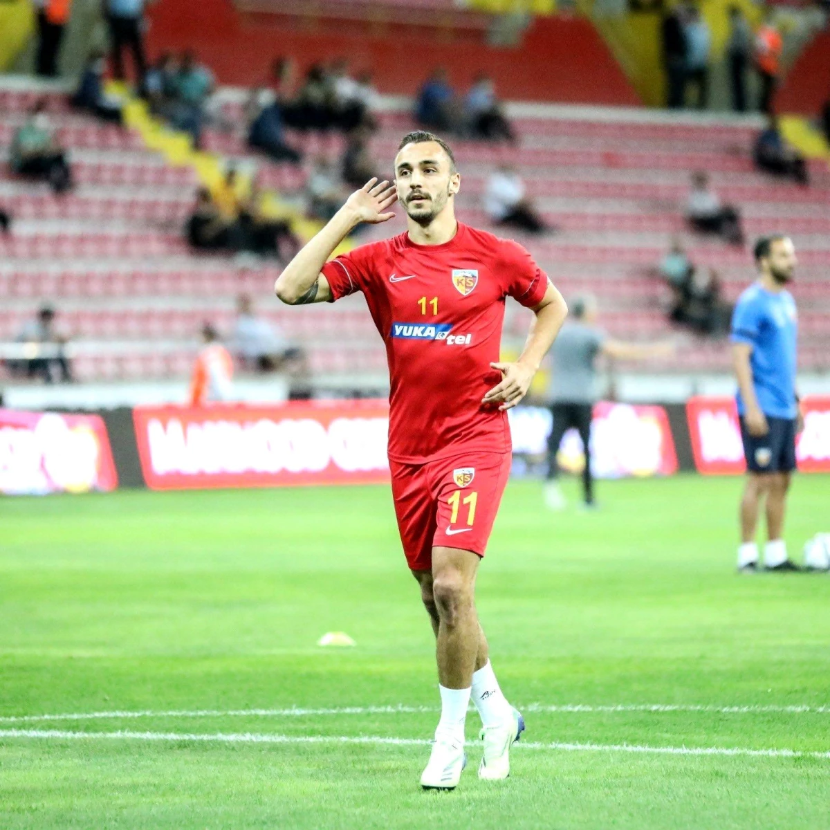 Kayserispor\'un ilk golünü Gökhan Sazdağı attı