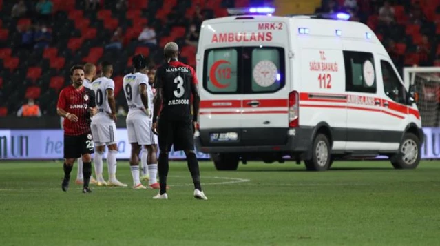 N'Sakala'nın rahatsızlığı yürekleri ağza getirdi! Beşiktaş, deplasmanda Gaziantep FK'yla 0-0 berabere kaldı