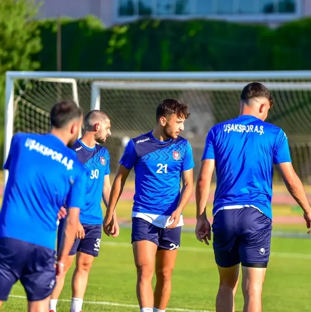 Uşakspor, Amed maçı hazırlıklarını sürdürdü