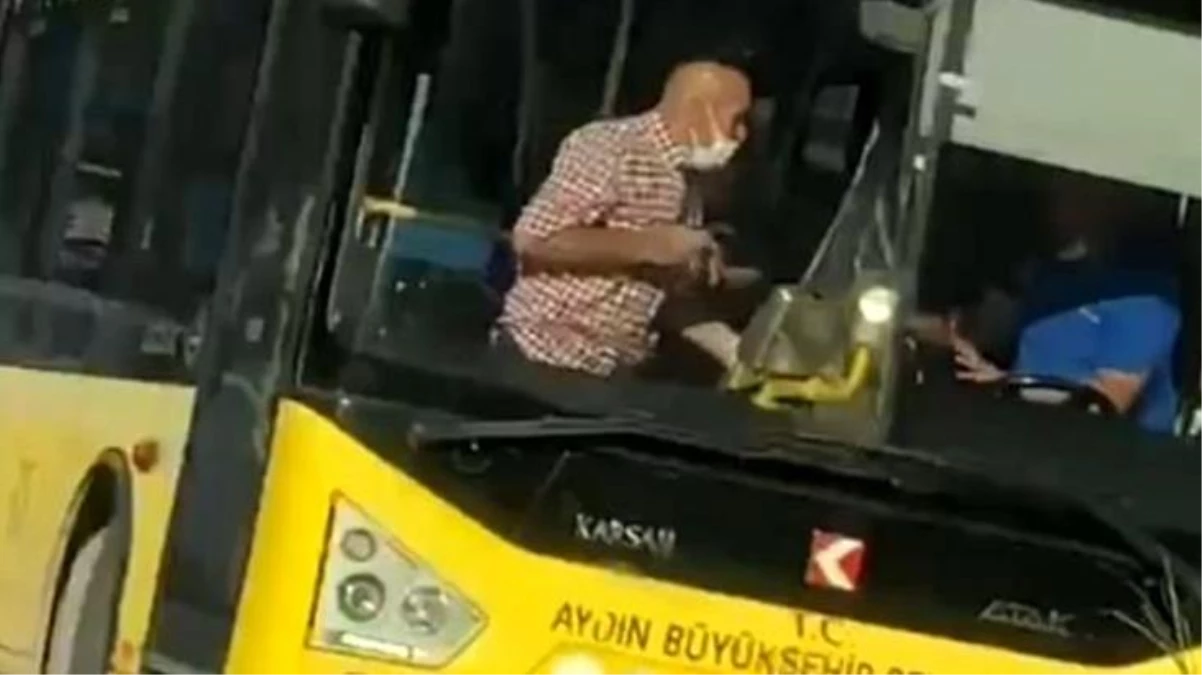 70 yaşındaki yolcu, tartışmada taraf tutuğunu iddia ettiği otobüs şoförünü bıçaklamak istedi