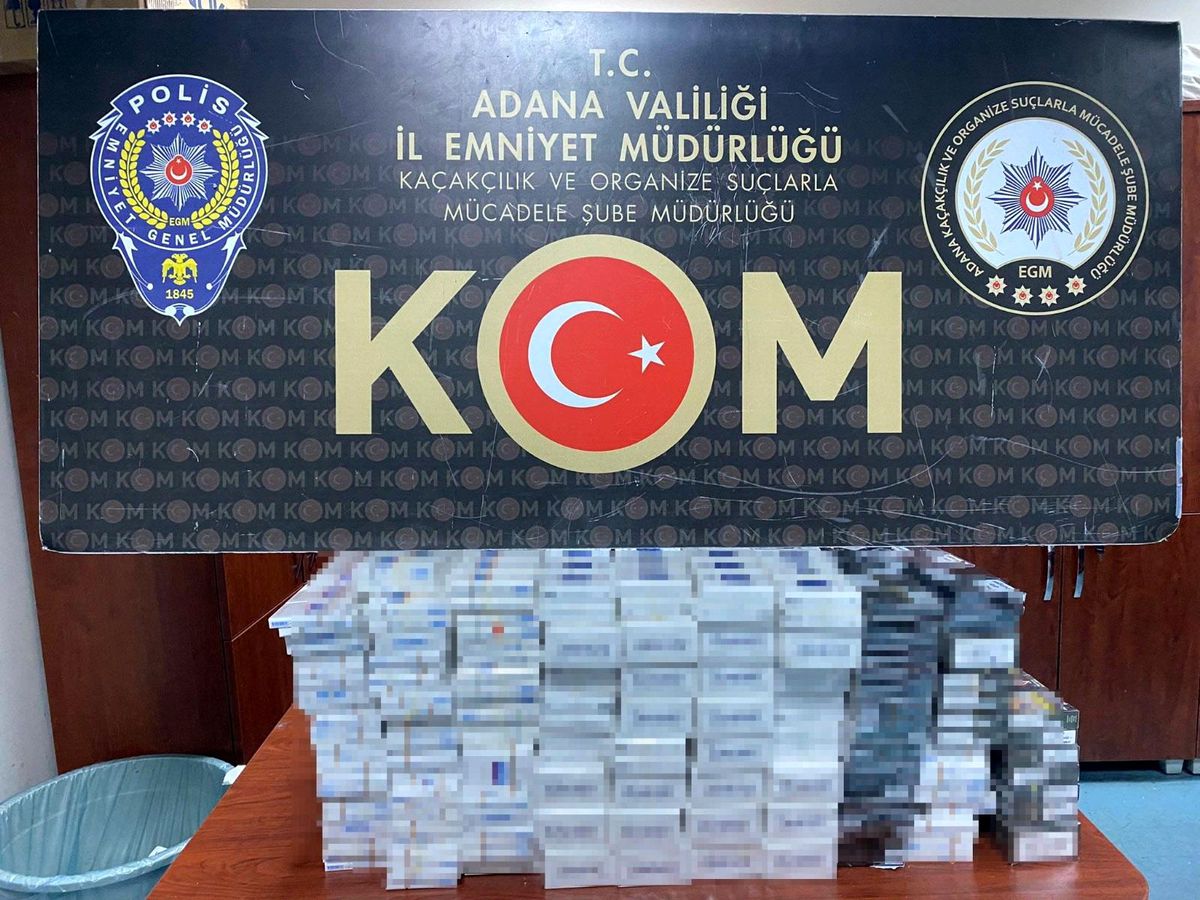 Adana\'da kaçakçılık operasyonu