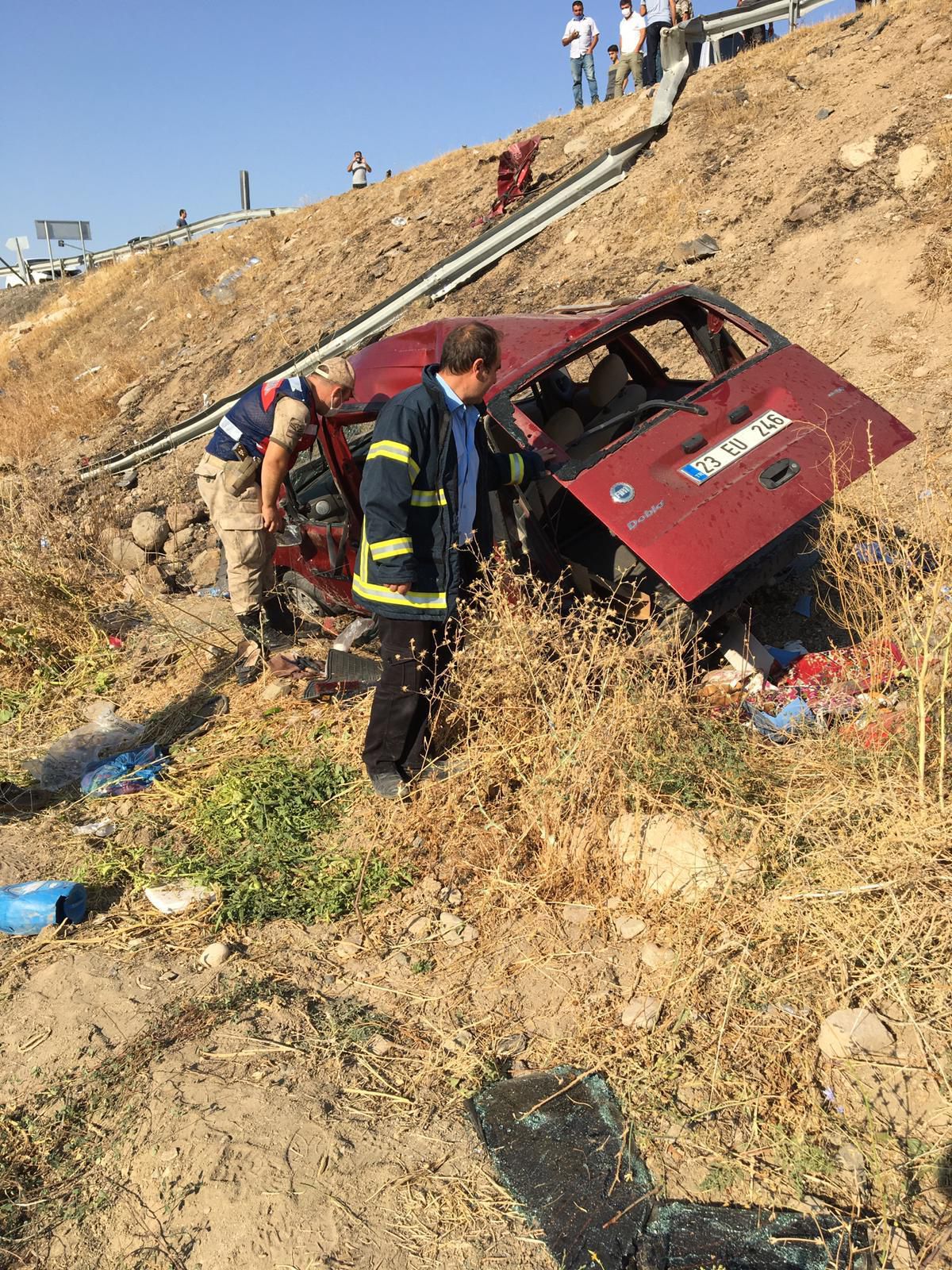 Elazığ\'da trafik kazası: 5 yaralı