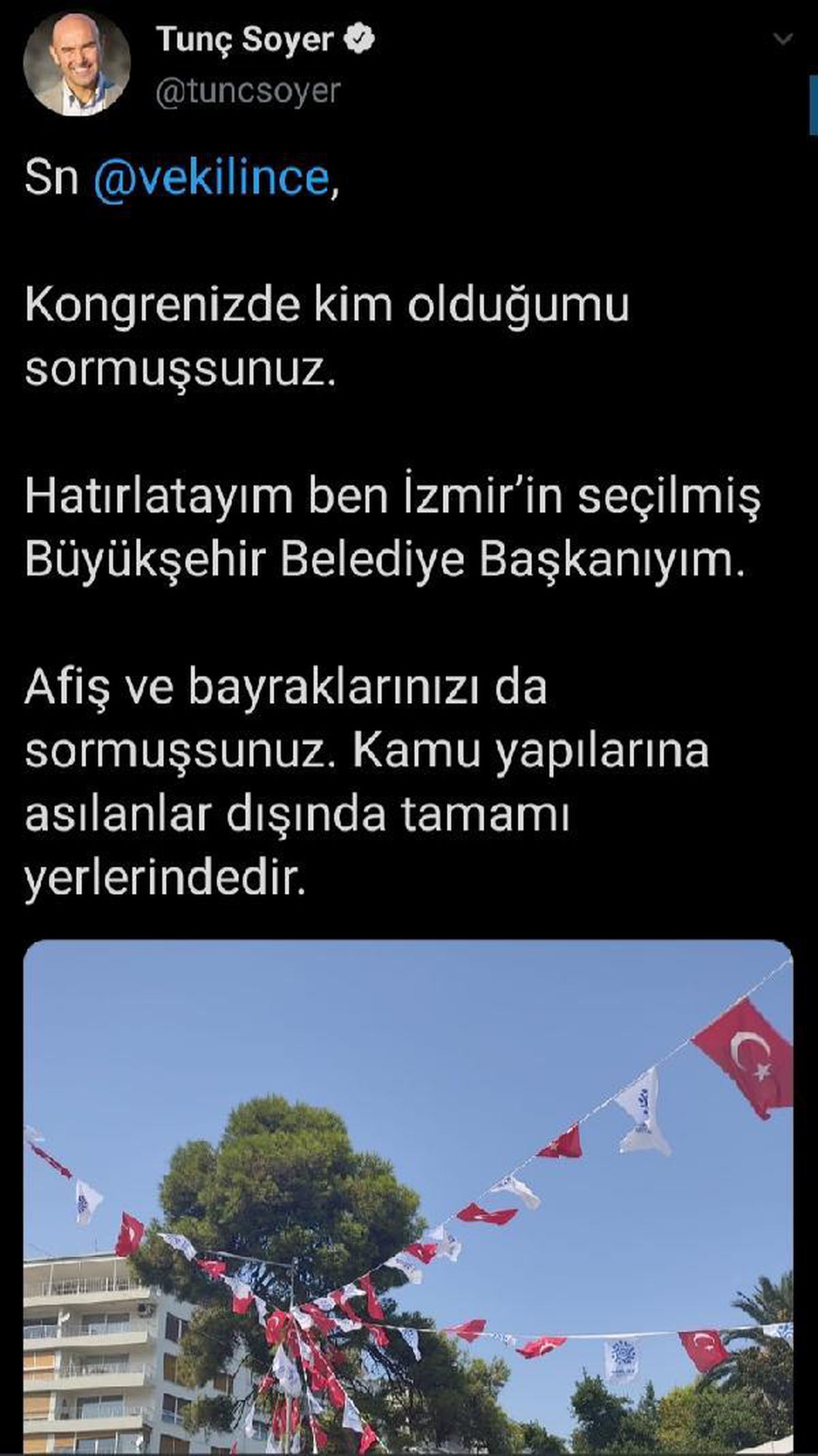 Muharrem İnce\'den Soyer\'e: Kimsin sen de benim afişlerimi söküyorsun (2)