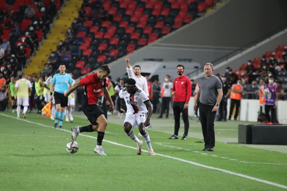 Süper Lig: Gaziantep FK: 0 - Beşiktaş: 0 (Maç sonucu)