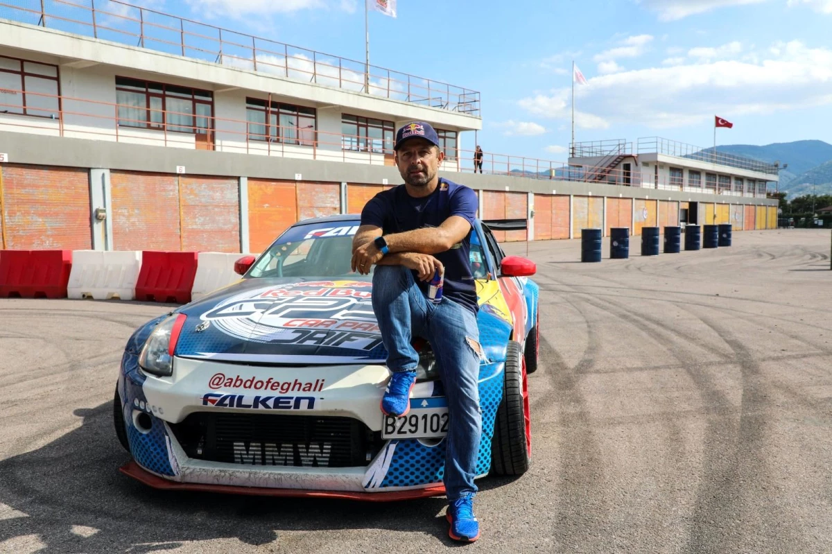 Red Bull Car Park Drift öncesi Abdo Feghali\'den drift tutkunlarına eğitim