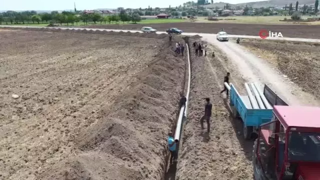 Başkentte kurak tarım arazileri suya kavuşturuluyor