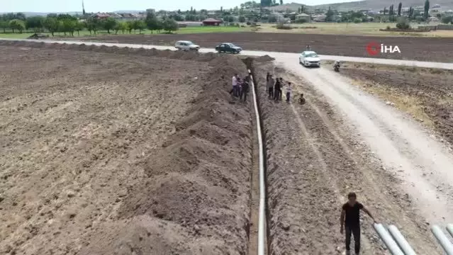 Başkentte kurak tarım arazileri suya kavuşturuluyor