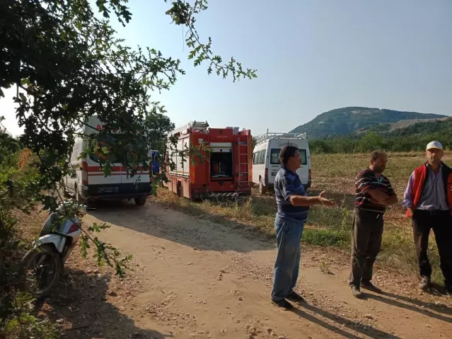 Bursa'da traktör devrildi: 1 ölü, 1 yaralı