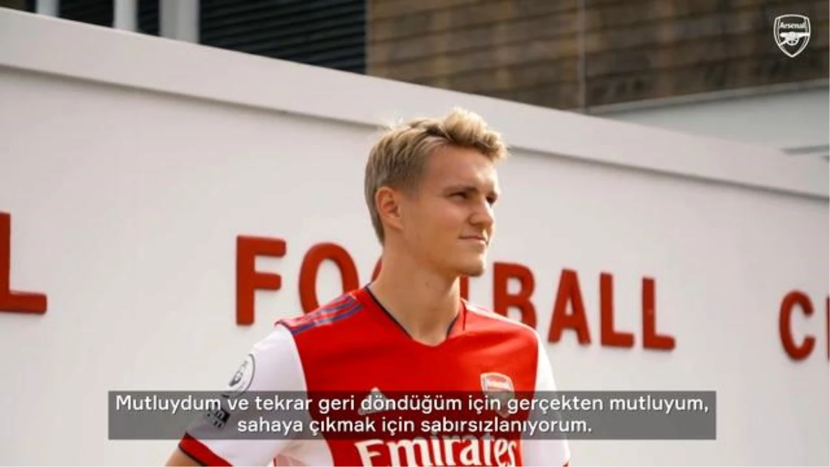 Ødegaard: \'Yeniden burada olduğum için çok heyecanlıyım\'