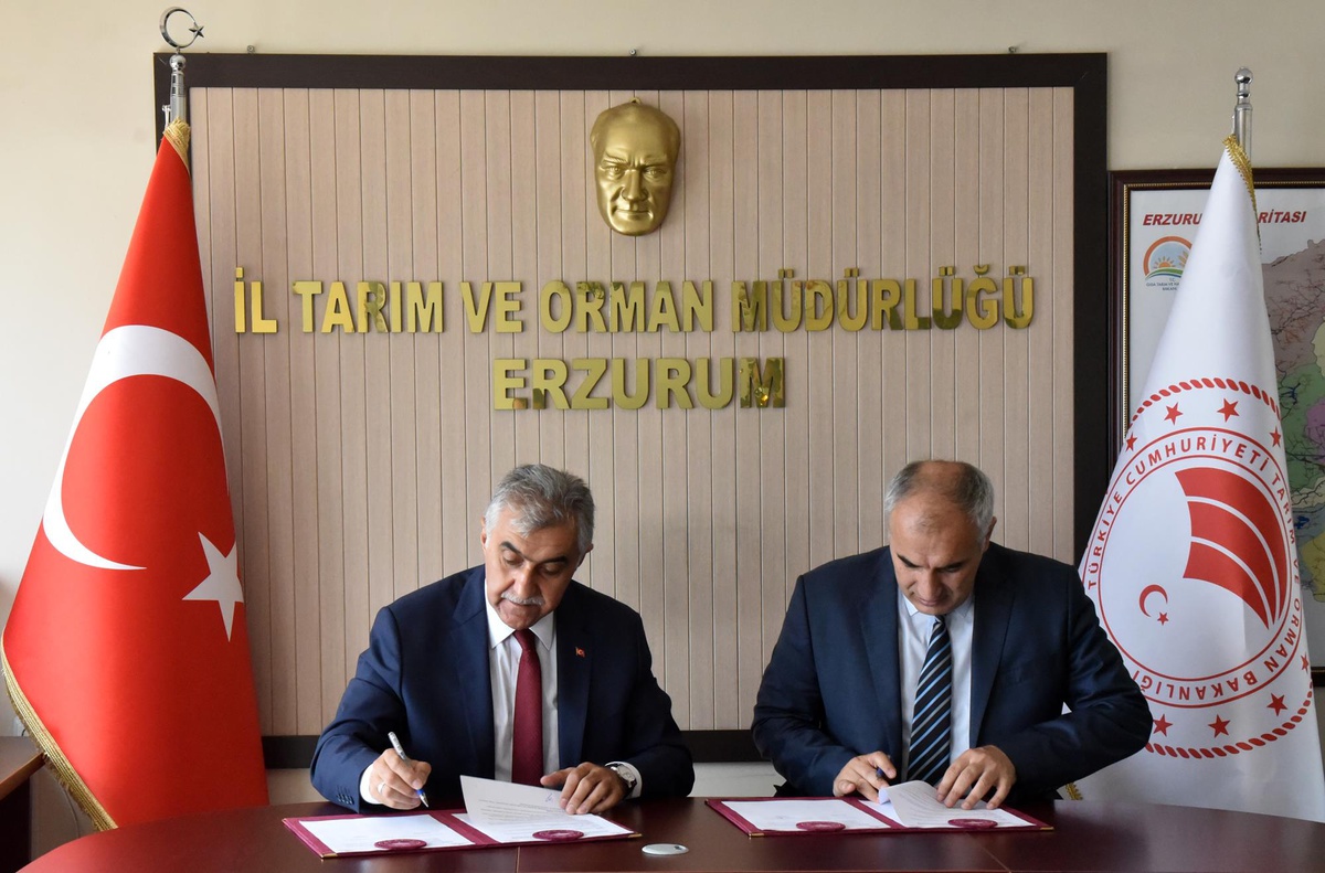 Erzurum\'da "Damızlık Ana Arı Üretim" projesinin protokolü imzalandı