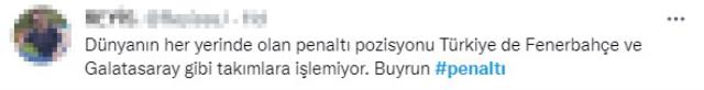 Fenerbahçe-Antalyaspor maçına tartışmalı penaltı pozisyonu damga vurdu! Galatasaray ve Beşiktaşlılar çıldırdı