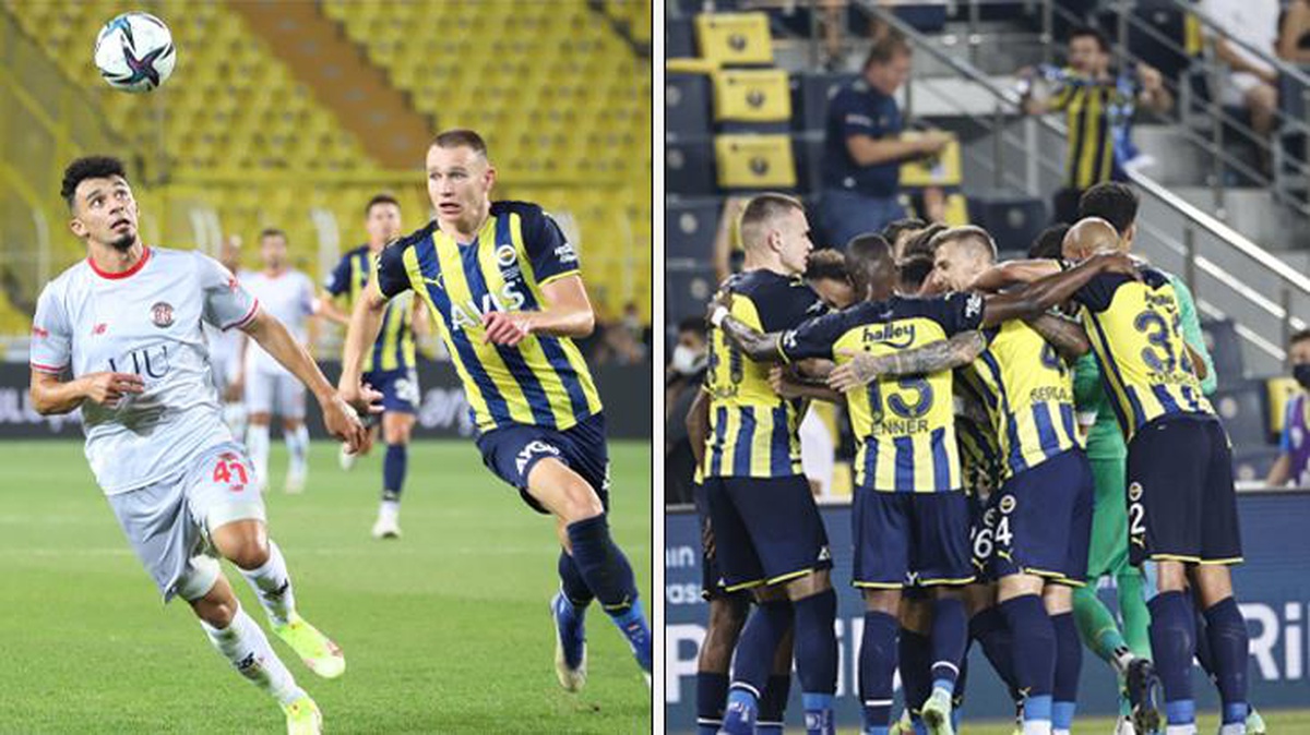 Fenerbahçe ve Antalyaspor, karşılaşmanın sonrasında \'fotoğraflı\' göndermeler yaptı