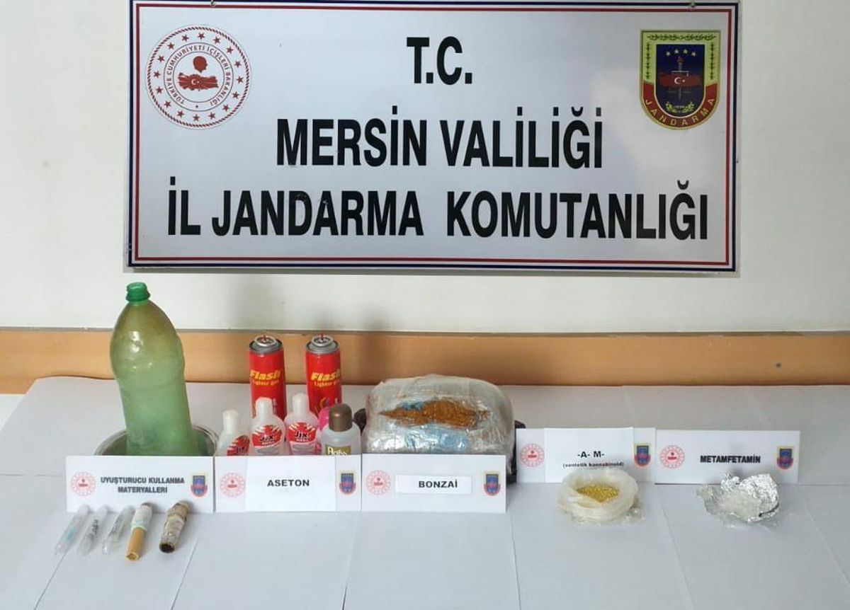 Mersin\'de uyuşturucu operasyonunda 1 şüpheli yakalandı