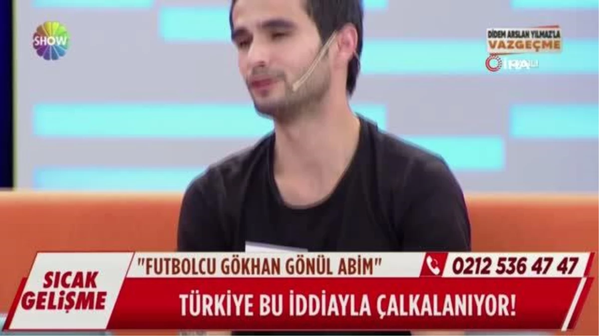 Milli futbolcu Gökhan Gönül kardeşini kabul etti
