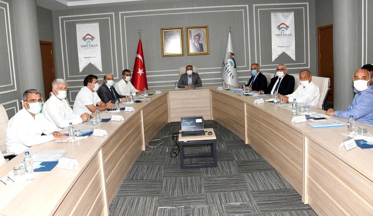 Adıyaman\'da Kamu-Üniversite ve Sanayi İşbirliği Geliştirme Toplantısı Yapıldı