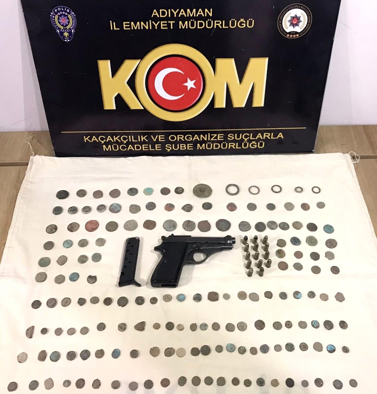 Adıyaman\'da tarihi eser operasyonu: 2 gözaltı