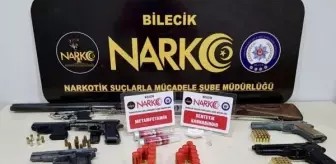 Bilecik'te uyuşturucu operasyonuna 7 tutuklama