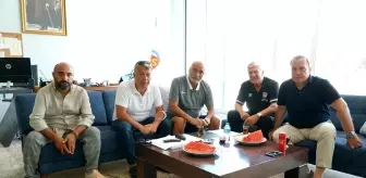 Dick Advocaat, Hikmet Karaman'ı ziyaret etti